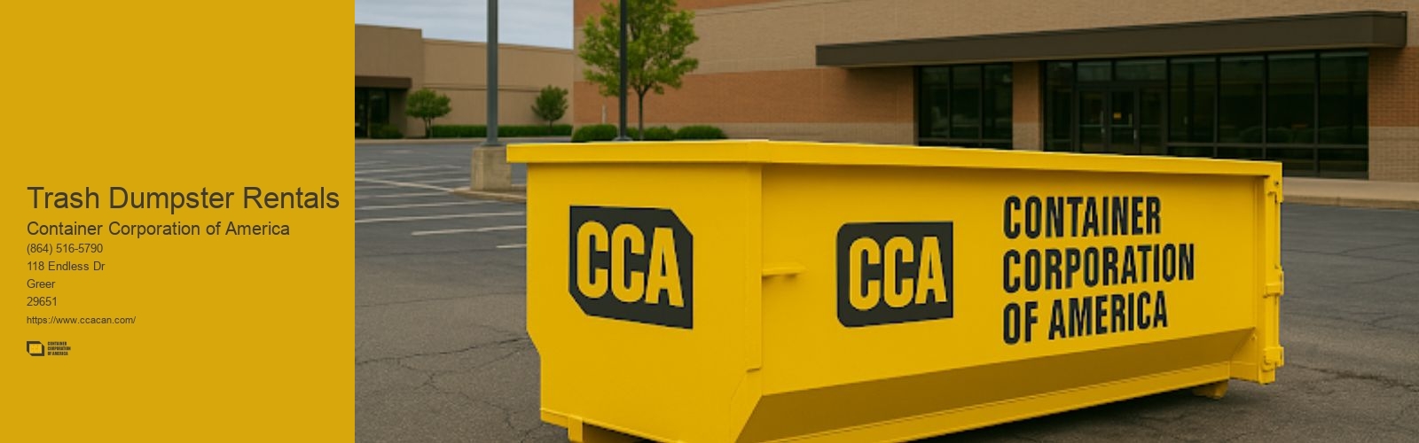 Trash Dumpster Rentals